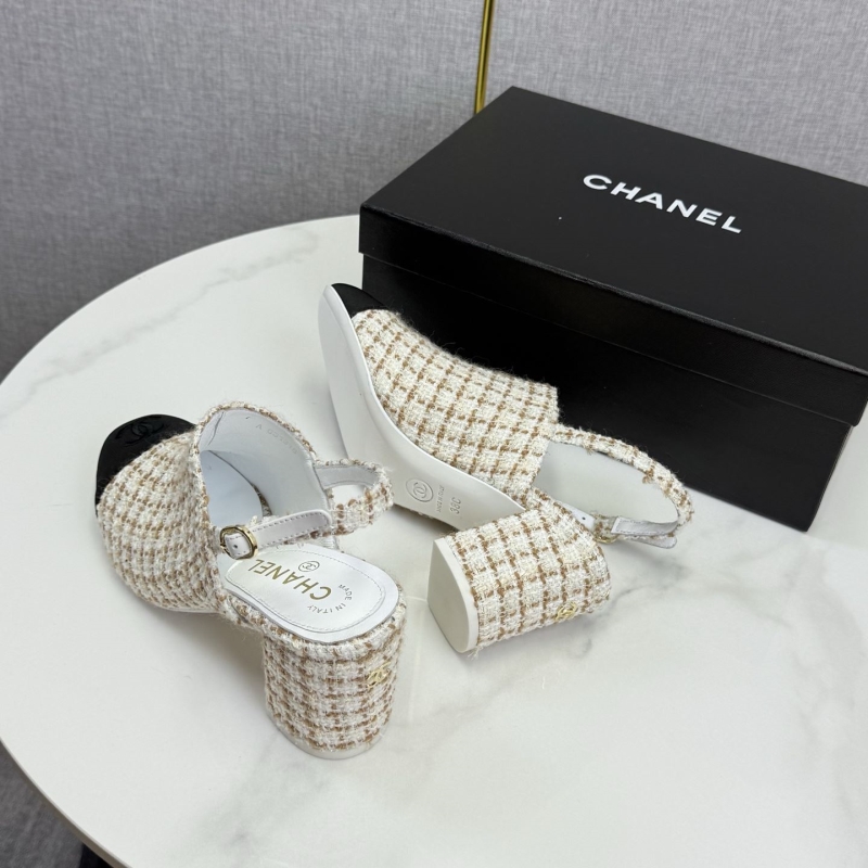 Ch**el heeled shoes